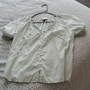 Soft Green Sheer Baby Doll